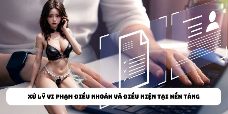 Xử lý vi phạm điều khoản và điều kiện tại nền tảng