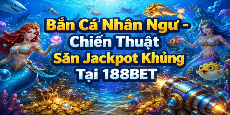 Bắn Cá Nhân Ngư - Chiến Thuật Săn Jackpot Khủng Tại 188BET