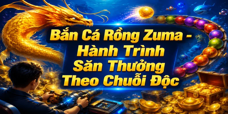 Bắn Cá Rồng Zuma - Hành Trình Săn Thưởng Theo Chuỗi Độc Đáo